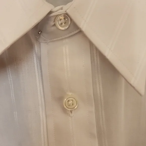 Christian Dior Monsieur Shirt Men's Button  up White Long sleeve  size 15/34 - Picture 5 of 8